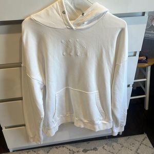 J80- fit hoodie white